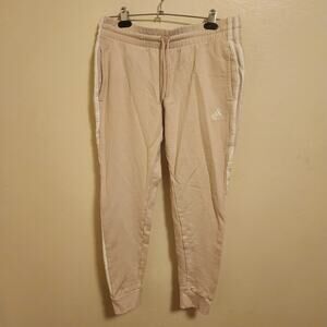 Women's Pink Adidas Sweat Pants Size Medium